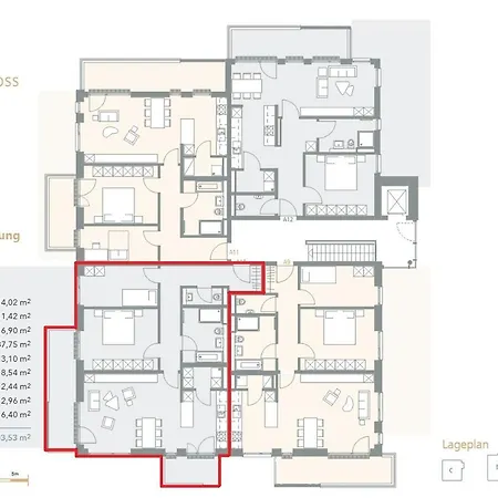 Lejlighed Penthouse Linie *